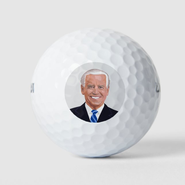 PELOTAS DE GOLF JOE BIDEN GOLF BALLS (Anverso)
