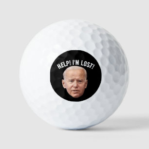 PELOTAS DE GOLF ¡JOE BIDEN ME HE PERDIDO! FUNNY GOLF BALLS