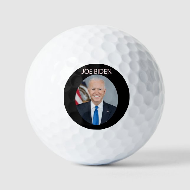 Pelotas De Golf JOE BIDEN President (Anverso)