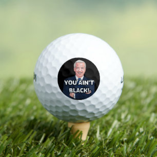 PELOTAS DE GOLF ¡JOE SE OYÓ A QUE NO ERES NEGRO! GOLF BALLS