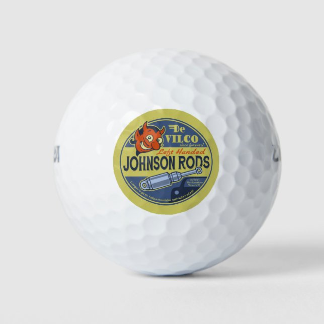 Pelotas De Golf Johnsons de la izquierda (Anverso)