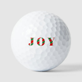 Pelotas De Golf JOY Christmas / Festive Holiday Golf Gift