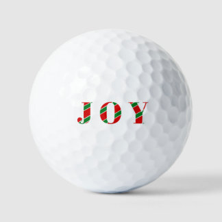 Pelotas De Golf JOY Christmas / Festive Holiday Golf Gift