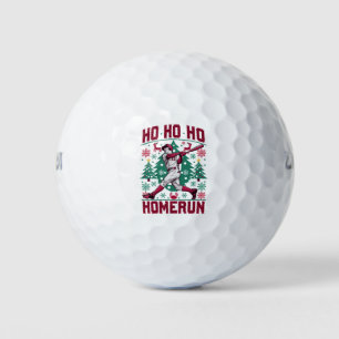 Pelotas De Golf Ju Ho Homerun Navidad de béisbol feo suéter