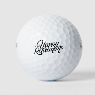 Pelotas De Golf Jubilación feliz