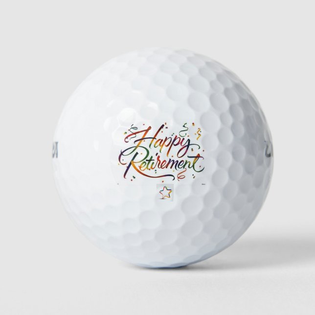 Pelotas De Golf Jubilación feliz (Golf balls Gifts!                                                              )