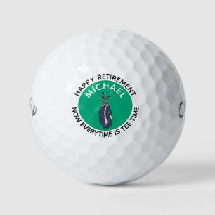 Pelotas De Golf Jubilación personalizada