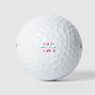Pelotas De Golf Juego al golf eso es lo que hago para divertirme c