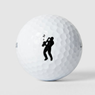 Pelotas De Golf Jugador saxofón