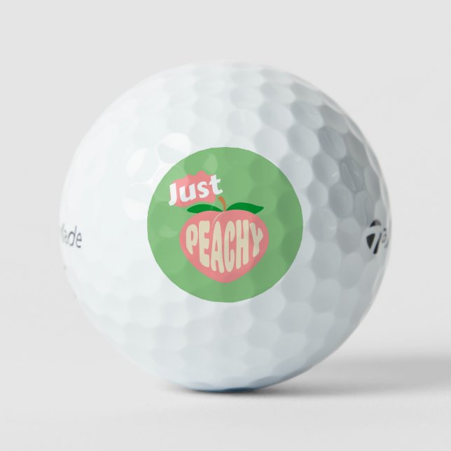 Pelotas De Golf Just Peachy Taylor Made TP5 (Anverso)