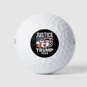 Pelotas De Golf Justicia Para Peanut Gana Trump 2024