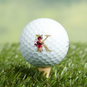 Pelotas De Golf K Floral