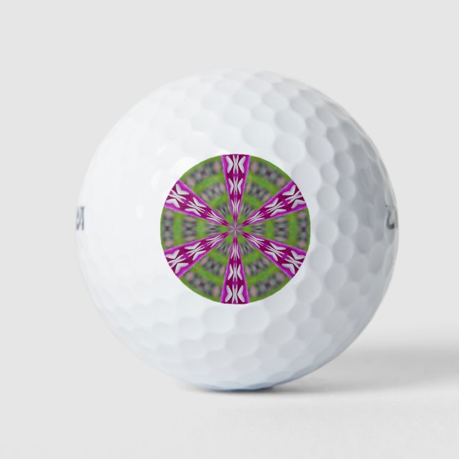 Pelotas De Golf Kaleidoscope Dahlia (Anverso)