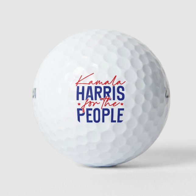 Pelotas De Golf Kamala Harris (Anverso)