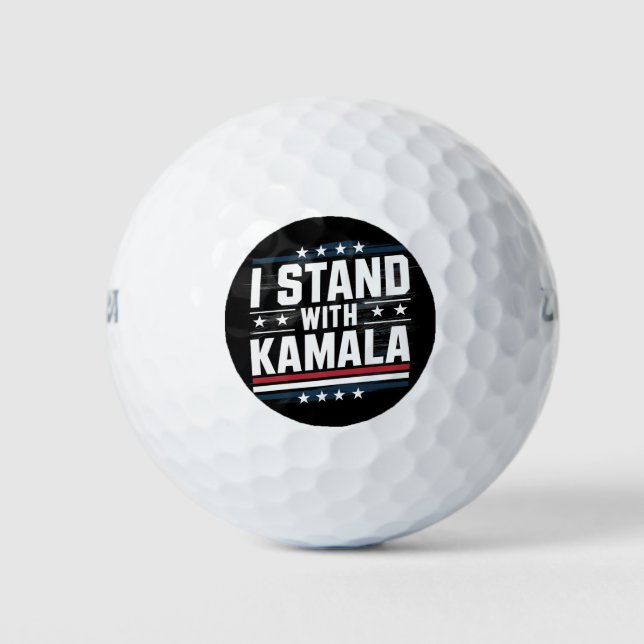 Pelotas De Golf Kamala Harris (Anverso)