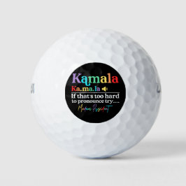 Pelotas De Golf Kamala Harris
