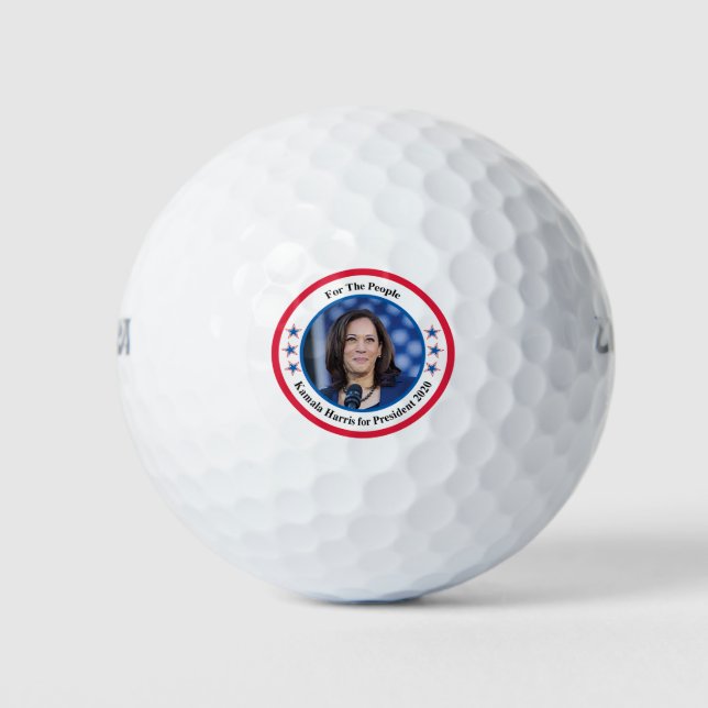 Pelotas De Golf Kamala Harris (Anverso)