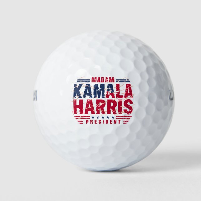 Pelotas De Golf Kamala Harris (Anverso)