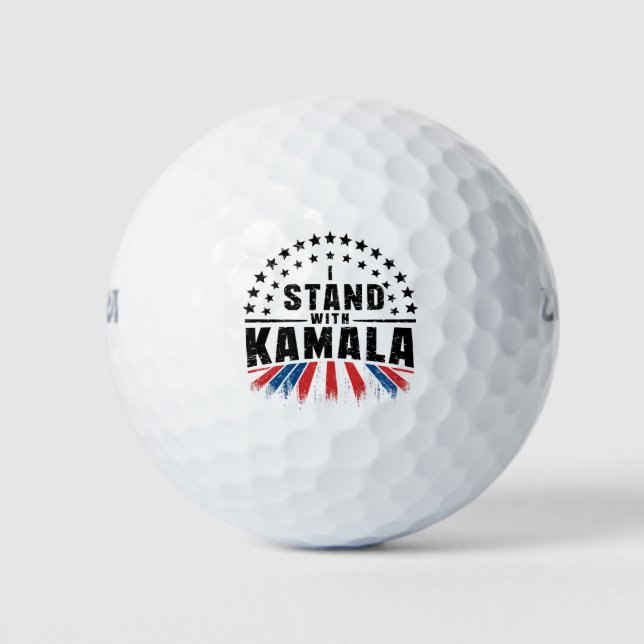 Pelotas De Golf Kamala Harris (Anverso)