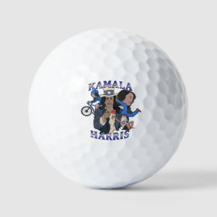 Pelotas De Golf Kamala Harris Bootleg Rap Style
