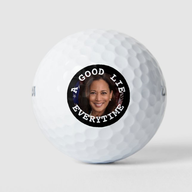 Pelotas De Golf Kamala Harris Good Lie (Anverso)