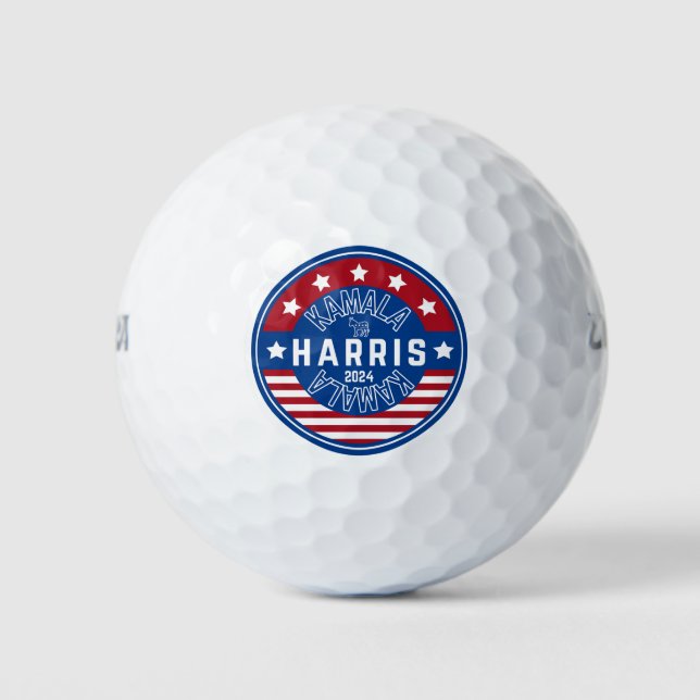 Pelotas De Golf Kamala Harris Señora Presidenta 2024 (Anverso)