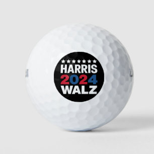Pelotas De Golf Kamala Harris Walz Por Vicepresidente