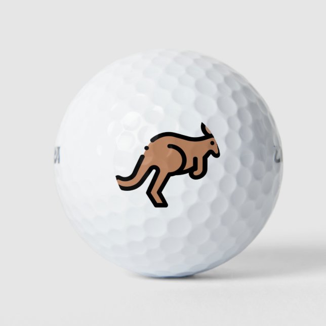 Pelotas De Golf Kangaroo (Anverso)
