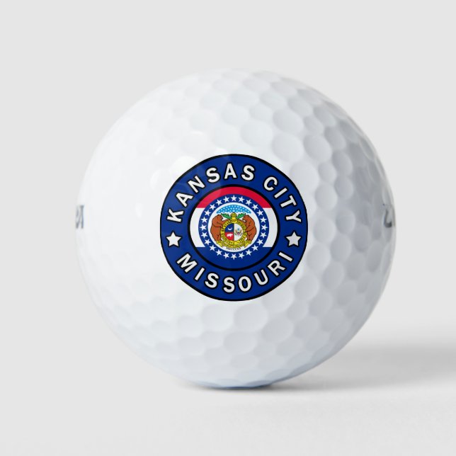 Pelotas De Golf Kansas City Missouri (Anverso)