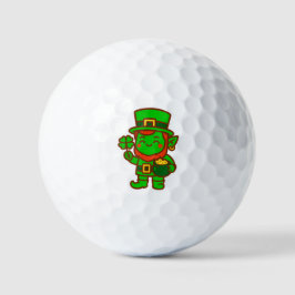 Pelotas De Golf Kawaii Lucky Leprechaun