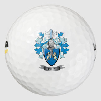 Pelotas De Golf Kelly Coat of Arms