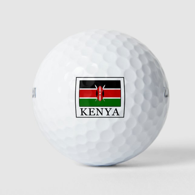 Pelotas De Golf Kenia (Anverso)