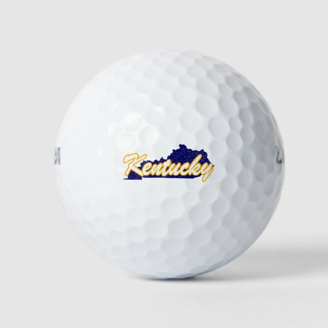 Pelotas De Golf Kentucky (Anverso)
