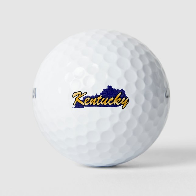 Pelotas De Golf Kentucky (Anverso)