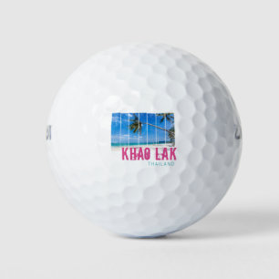 Pelotas De Golf Khao Lak Phang-Nga Souvenir Tailandés de Playa Vin