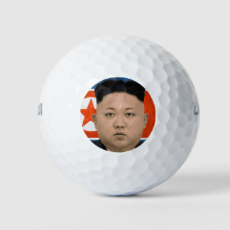 Pelotas De Golf Kim Jong Un líder norcoreano