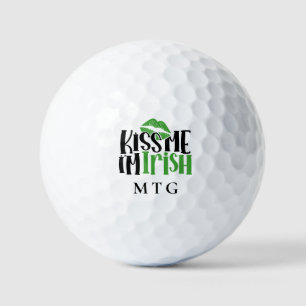 Pelotas De Golf Kisme Im Irish Lucky Monograma Cute