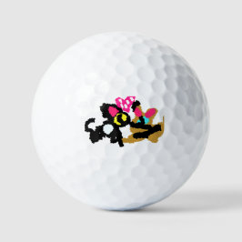 Pelotas De Golf Kittens Valentine