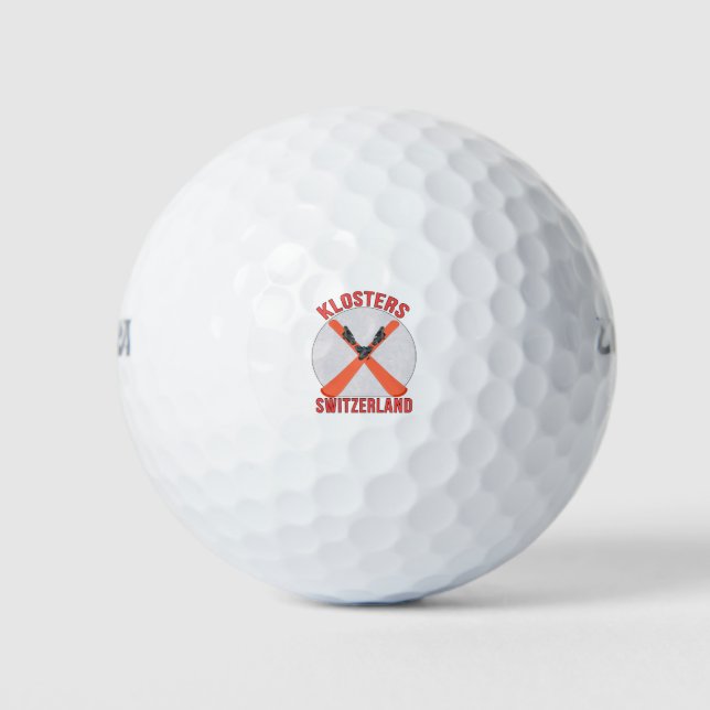 Pelotas De Golf Klosters, Suiza (Anverso)