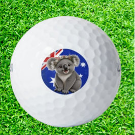 Pelotas De Golf Koala Australiano