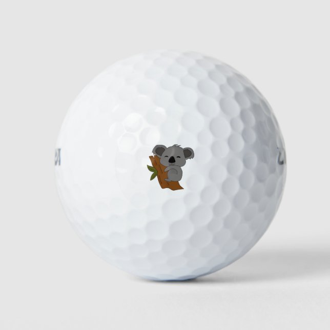 Pelotas De Golf Koala Bear (Anverso)