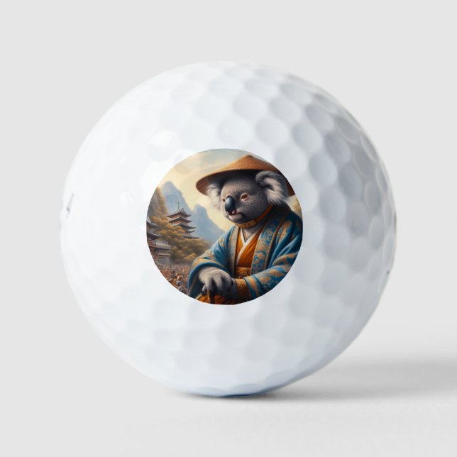 Pelotas De Golf Koala Japón antiguo (Anverso)