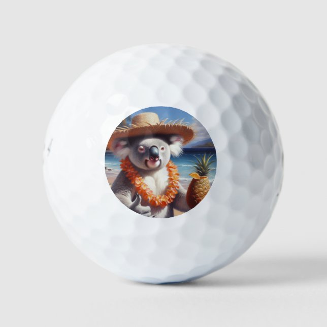 Pelotas De Golf Koala Luau (Anverso)