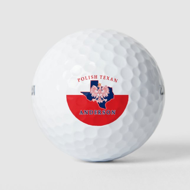 Pelotas De Golf Kosciusko Texan polaco (Anverso)