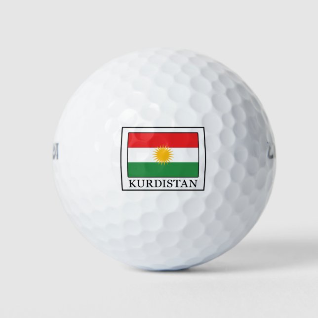Pelotas De Golf Kurdistán (Anverso)