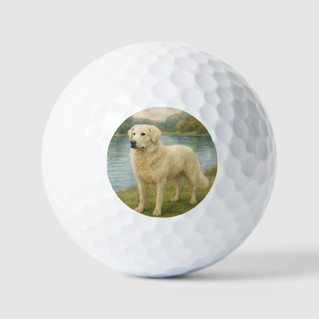 Pelotas De Golf Kuvasz (Anverso)