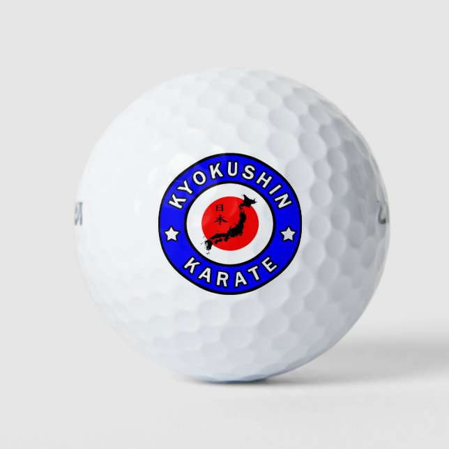 Pelotas De Golf Kyokushin Karate (Anverso)