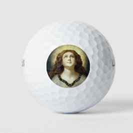 Pelotas De Golf La Alma Bendita (Joven Religiosa Angelical)