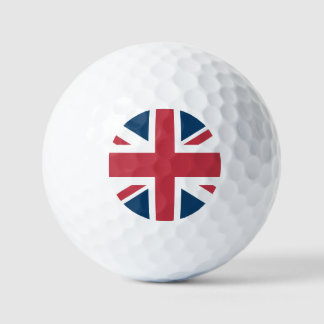 Pelotas De Golf La bandera británica Union Jack