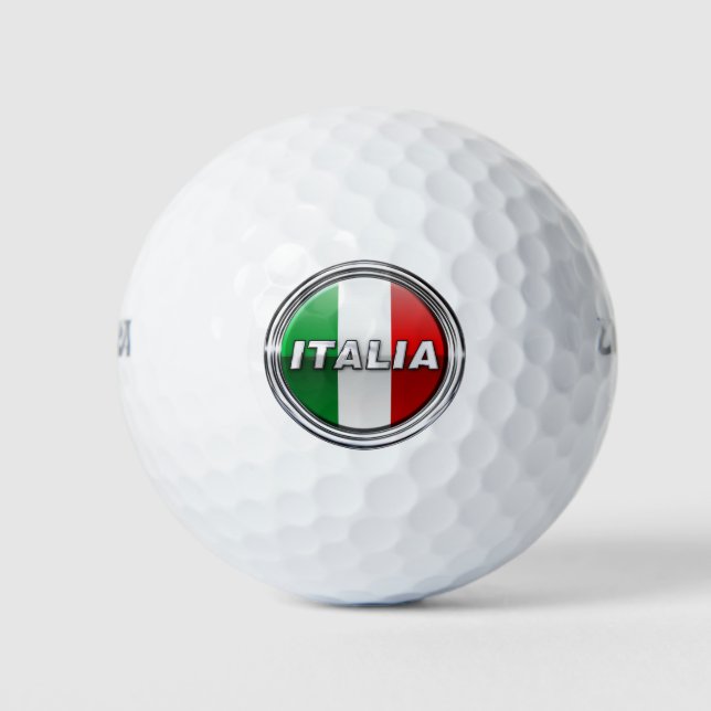 Pelotas De Golf La Bandiera - La bandera italiana